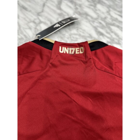 Adidas MLS Atlanta United FC Home Soccer Jersey Women's Small Red Black - Picture 4 of 7